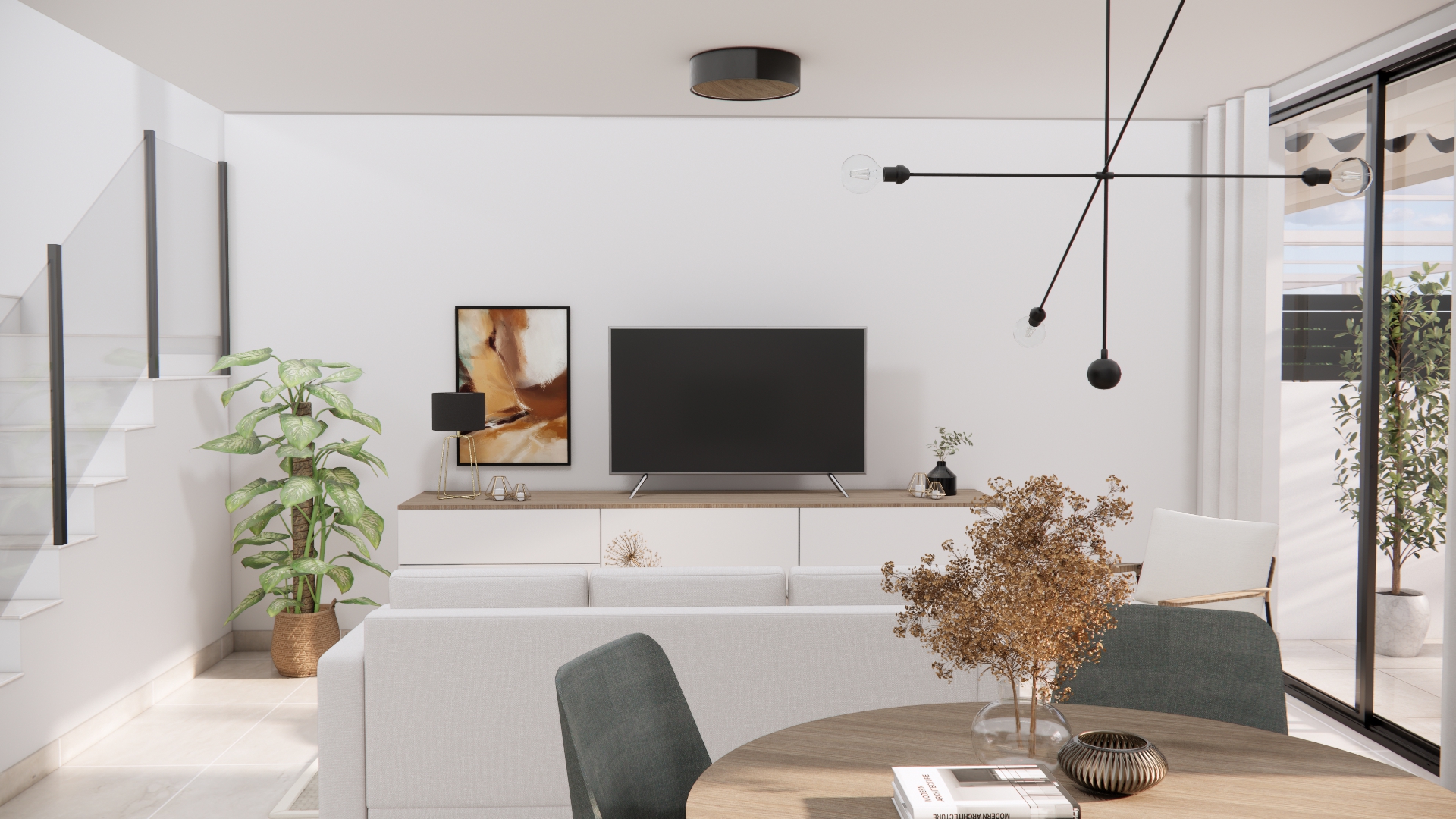 Living room — wide angle