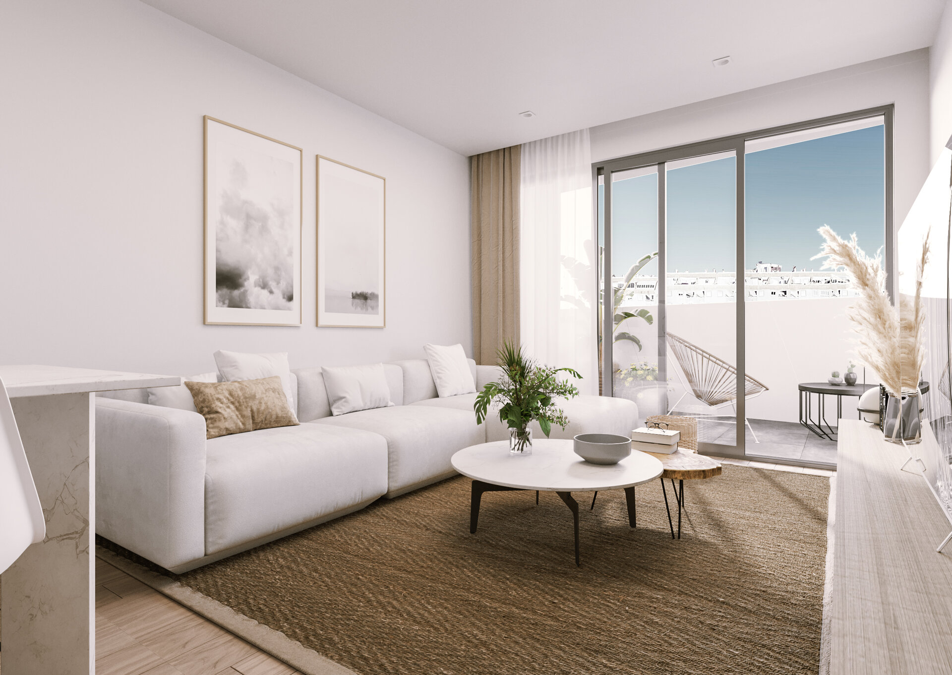 Alegria XXV — living room render