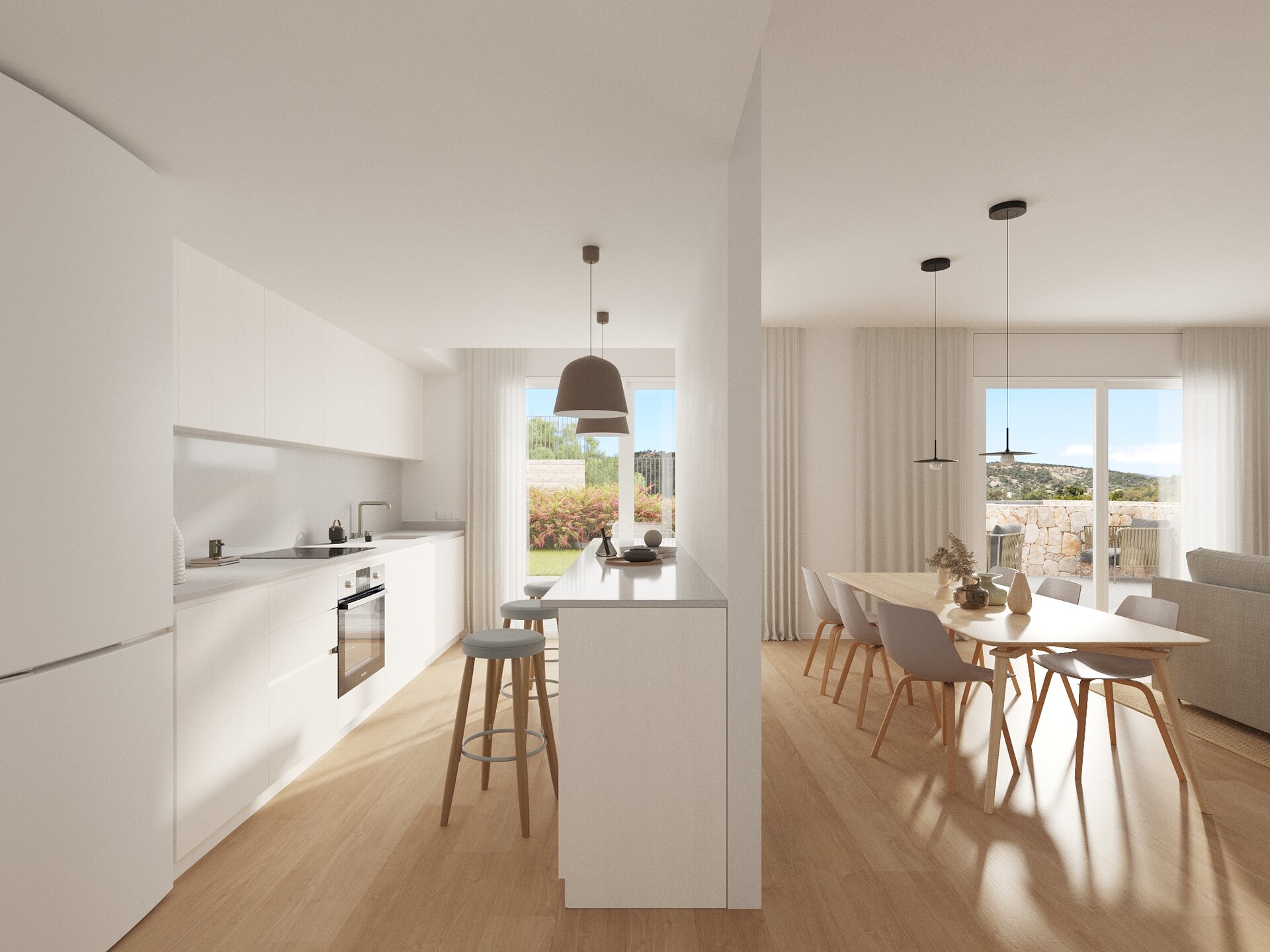 Villa kitchen