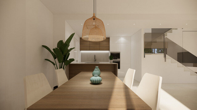 Carla Villas Park — kitchen render