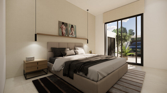 Carla Villas Park — bedroom render