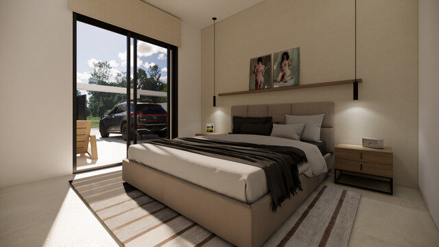 Carla Villas Park — bedroom render