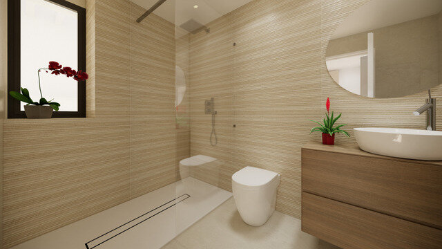 Carla Villas Park — bathroom render