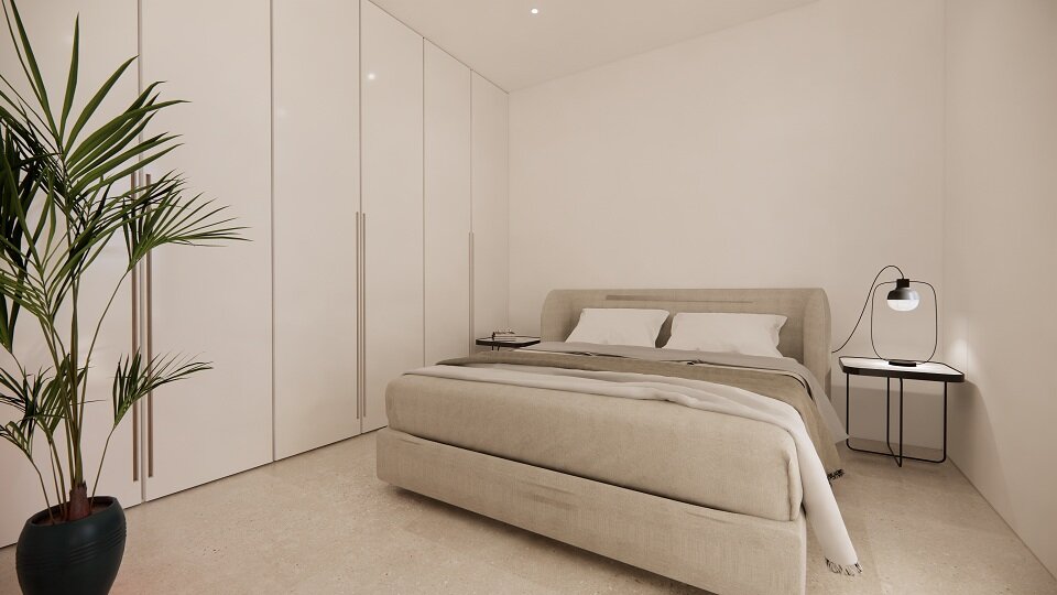 Carla Villas Torrevieja — bedroom render