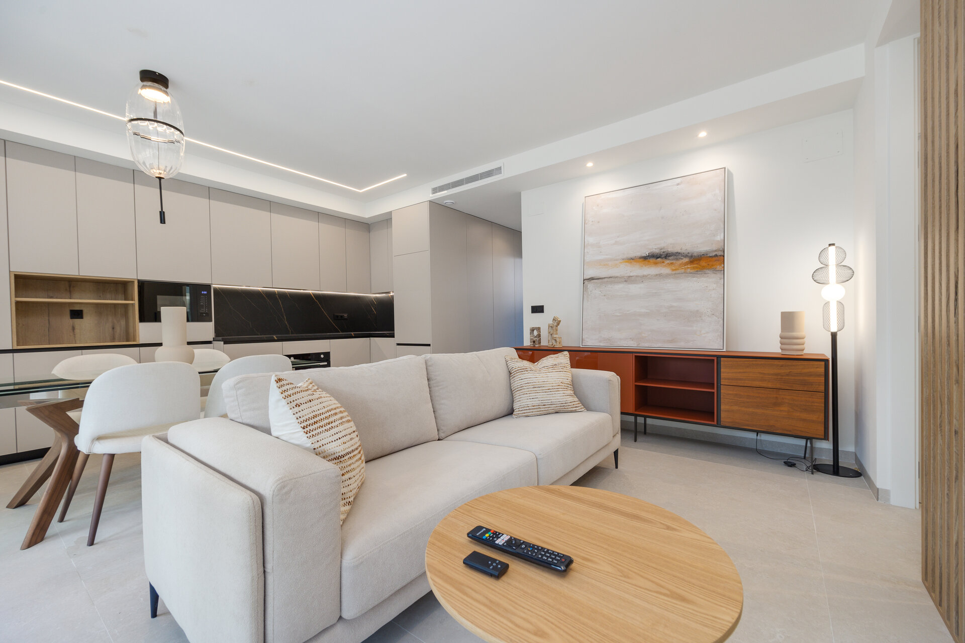 Dunara Resort — show home living room
