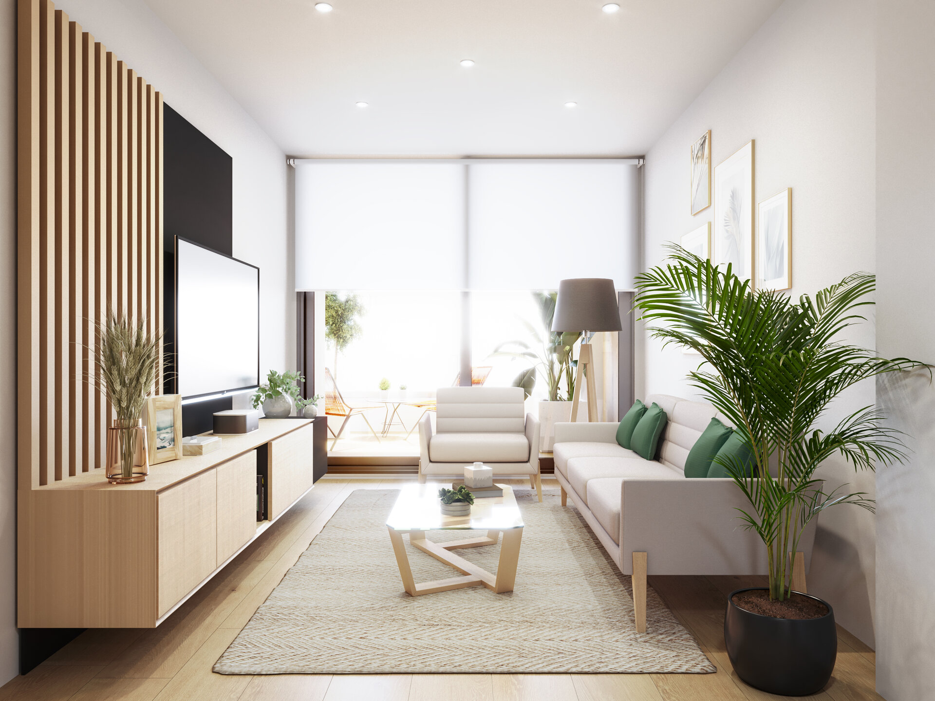 Edificio Altea VI — living room render