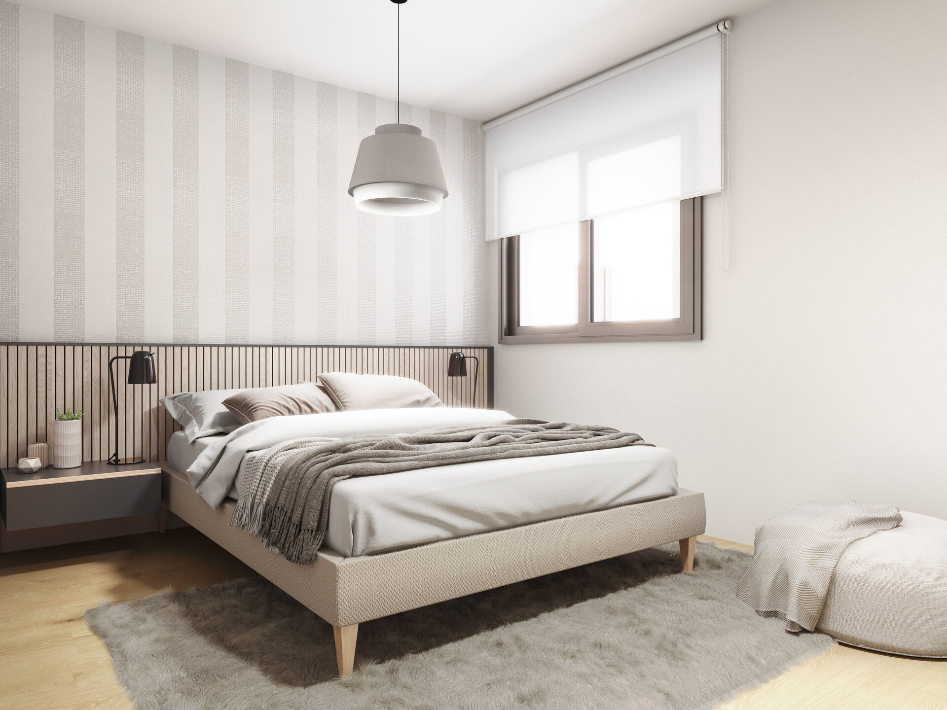 Edificio Altea VI — main bedroom render