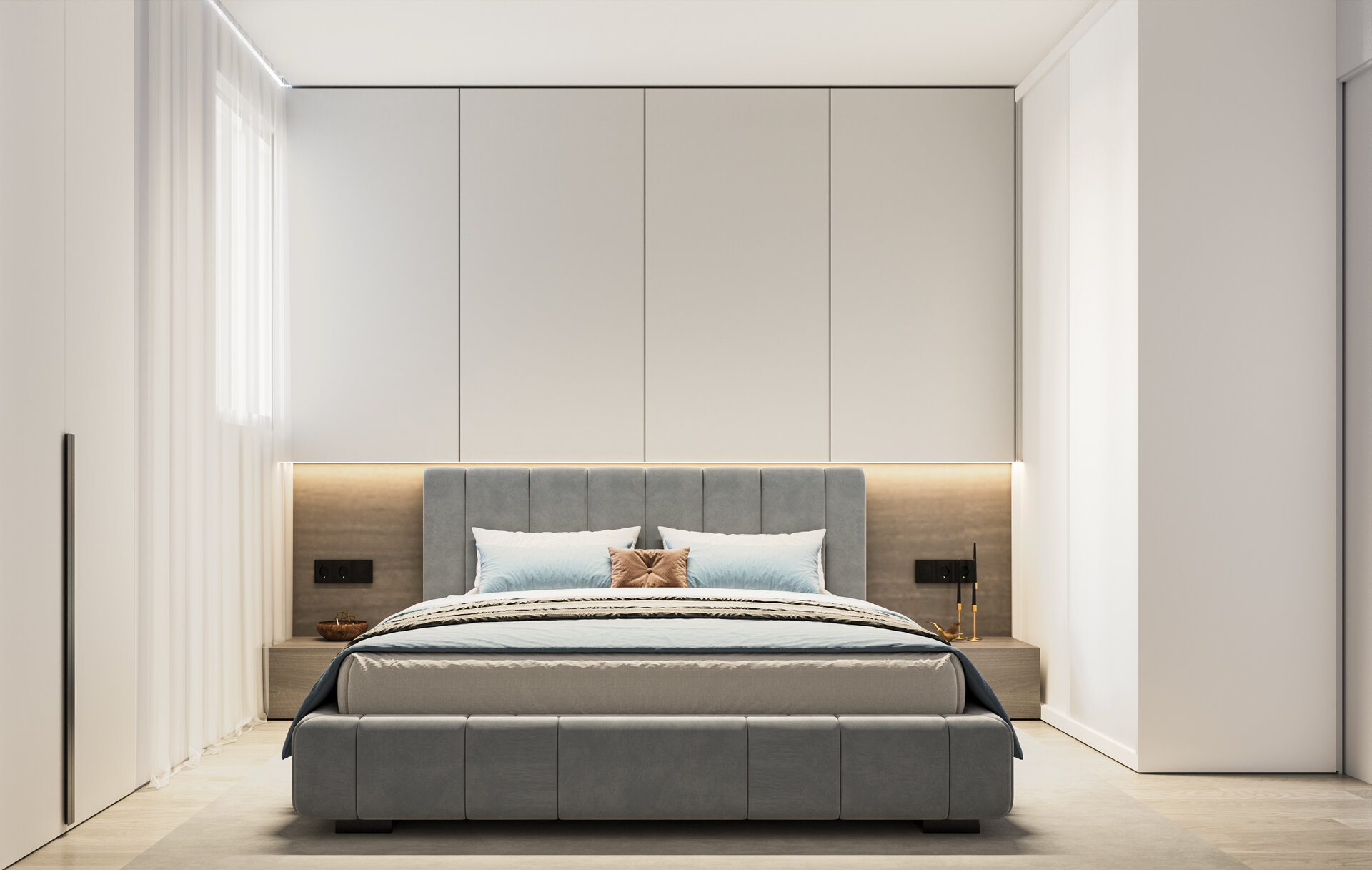 Edificio Sonata — main bedroom render