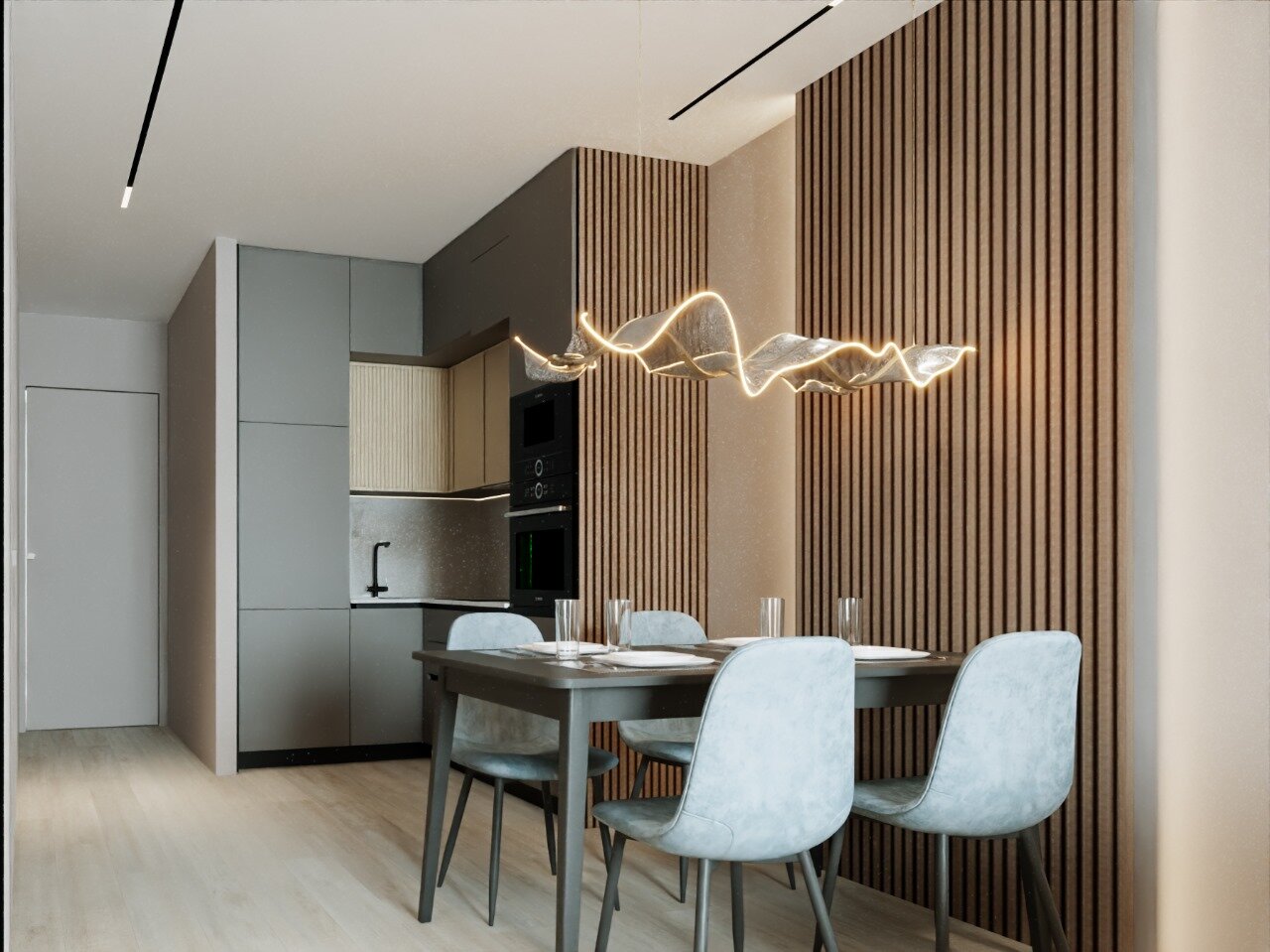 Edificio Soprano — Bajo A living room