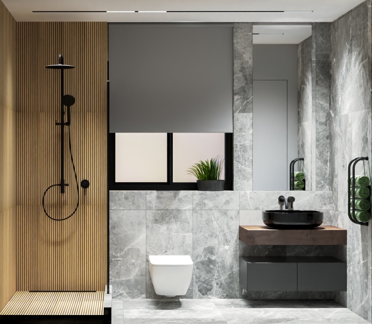 Soprano — Bajo A bathroom