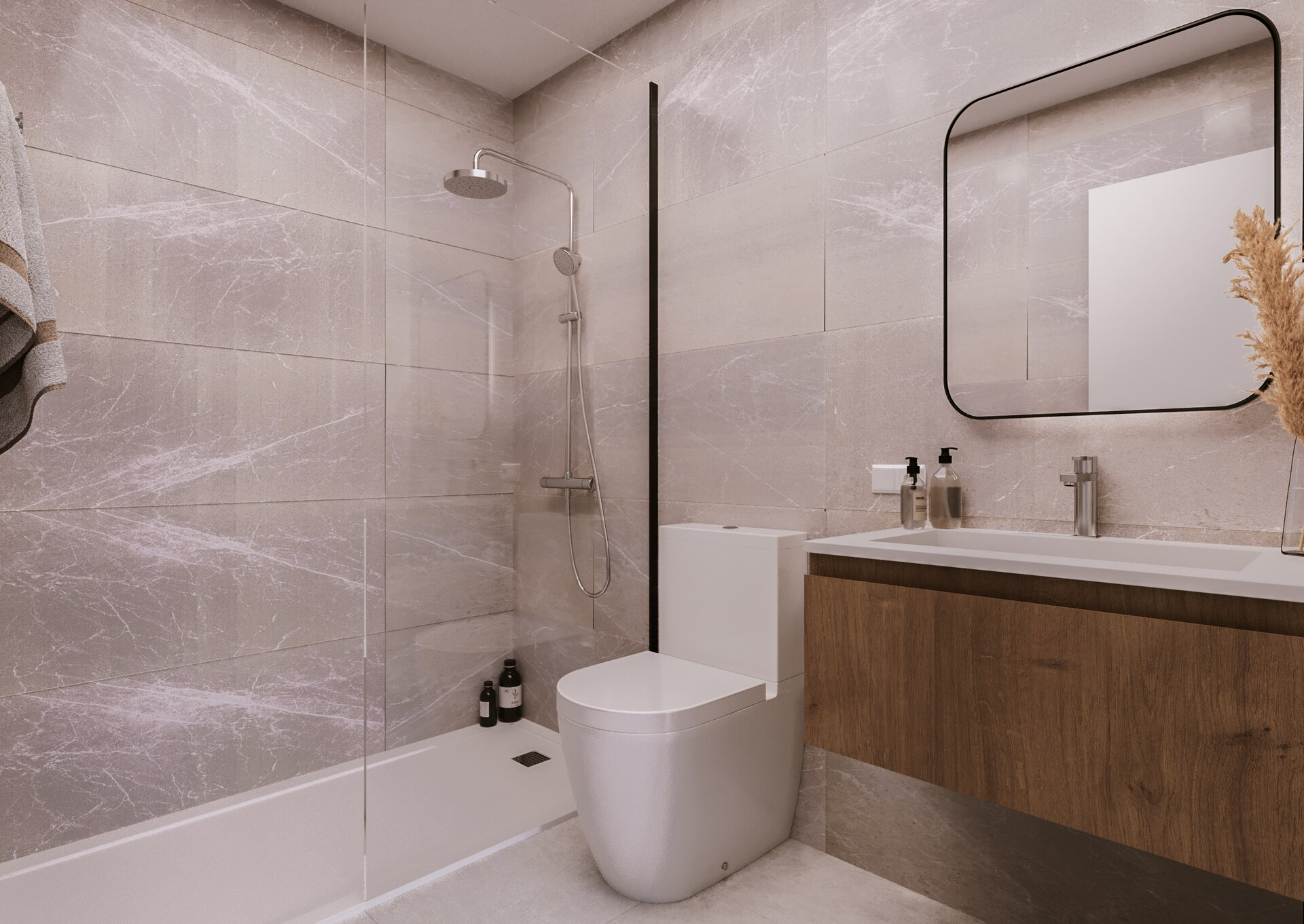 Alegria XXV — bathroom render