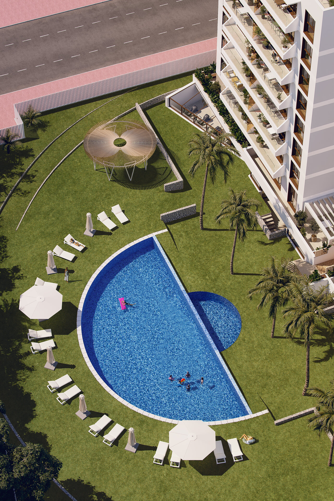Dunara Resort — view of Tower 1