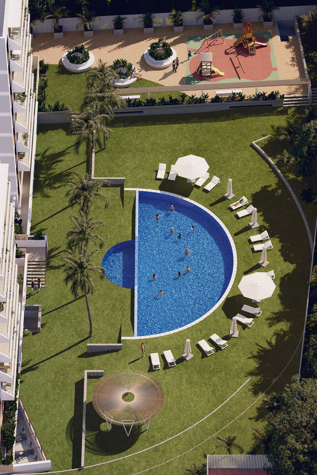 Dunara Resort — common areas with swimming pools and landscaped gardens