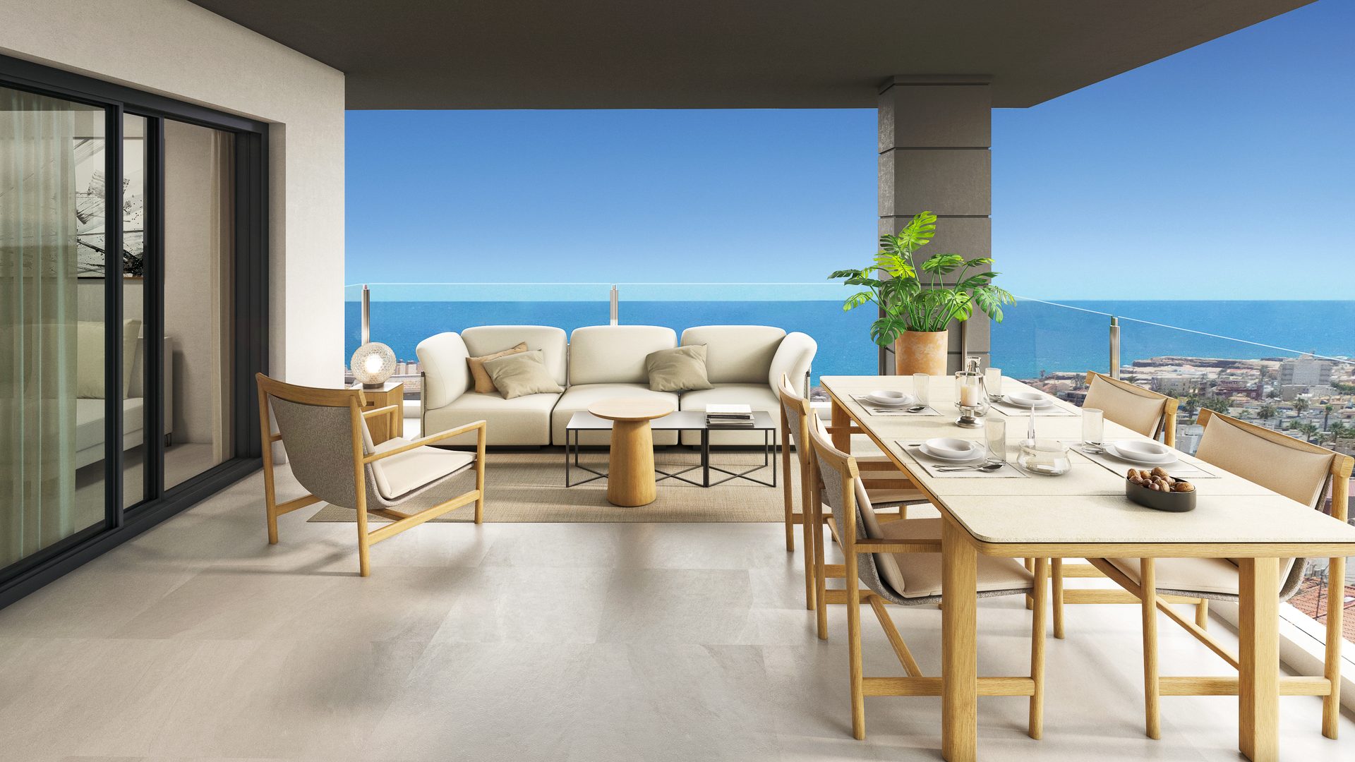 Penthouse terrace