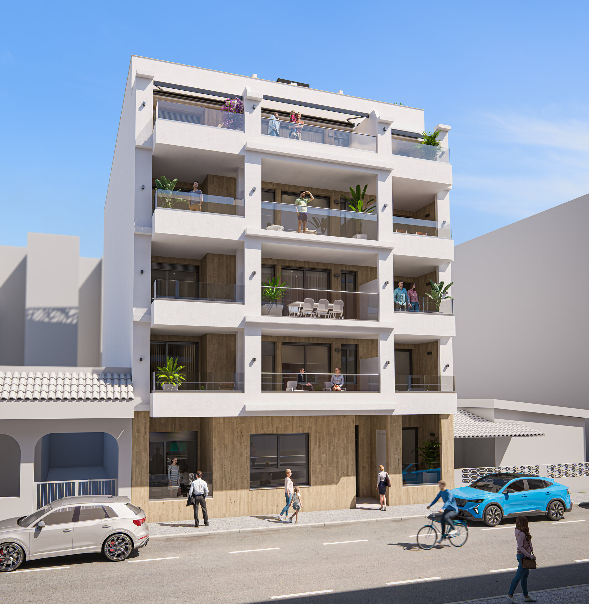 Edificio Altea VI — building façade, central Torrevieja