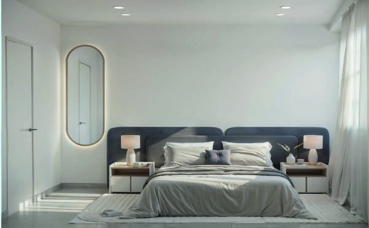 Edificio Antonella — bedroom render