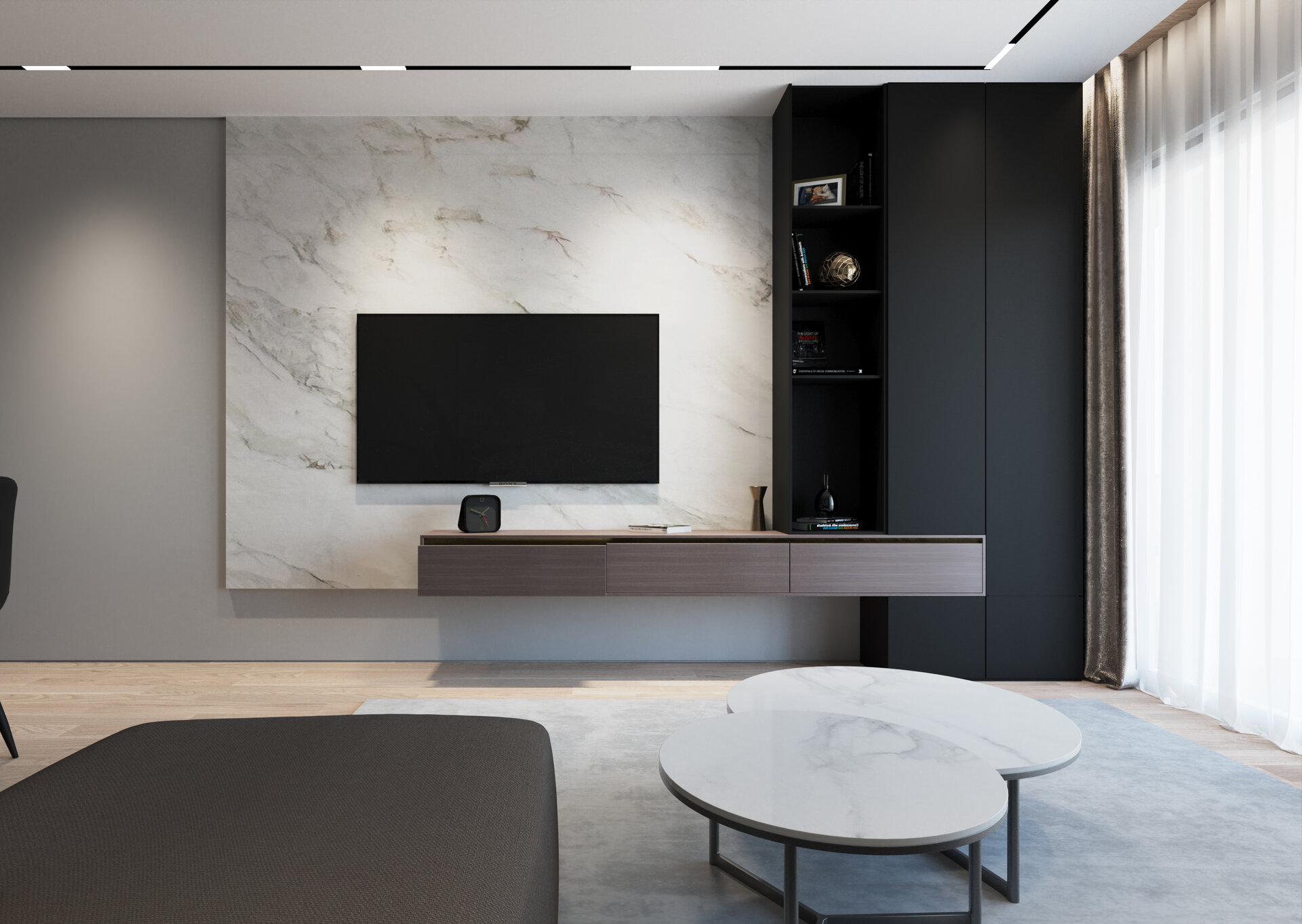 Edificio Sonata — living and dining area
