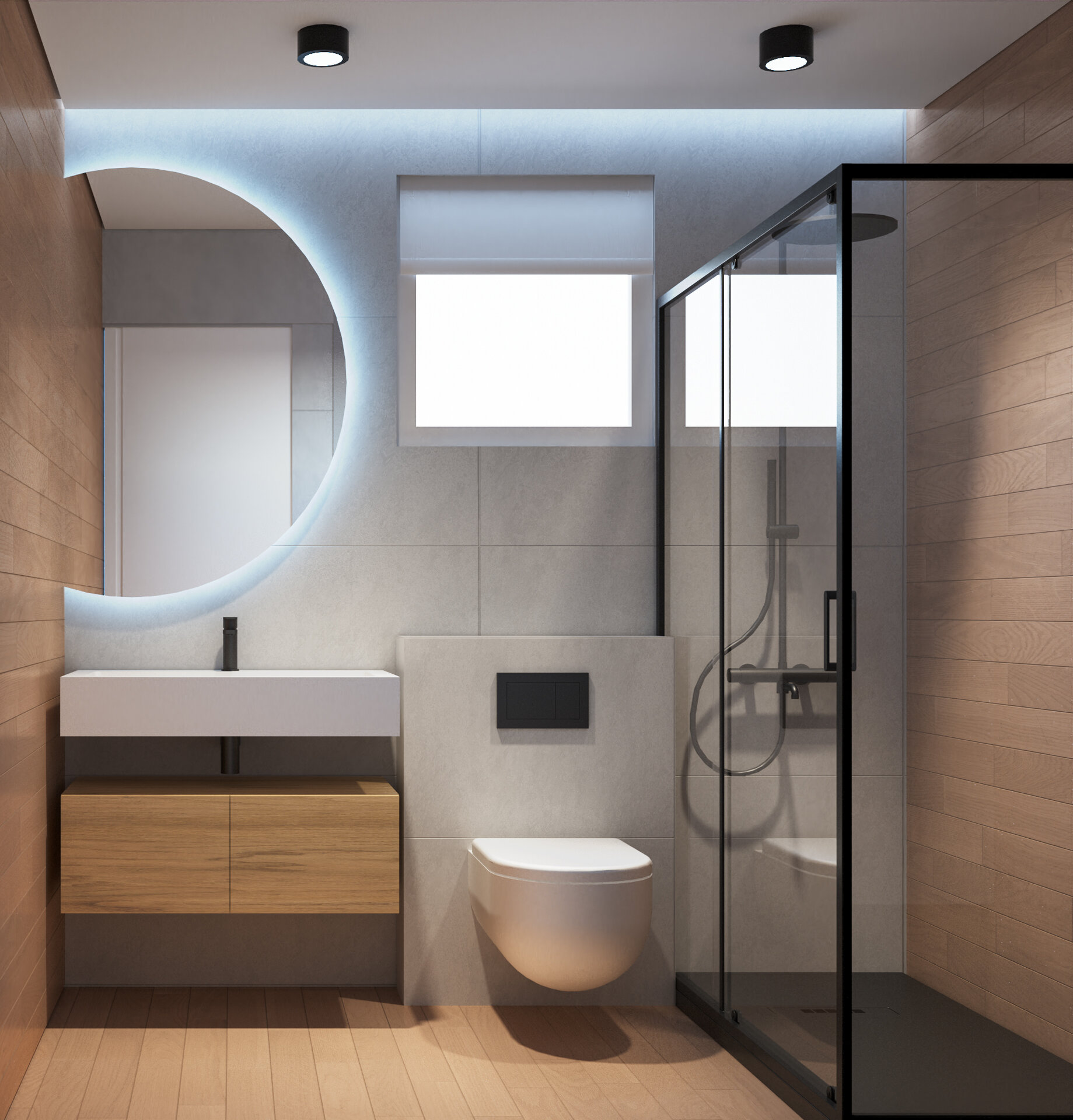 Edificio Sonata — bathroom detail