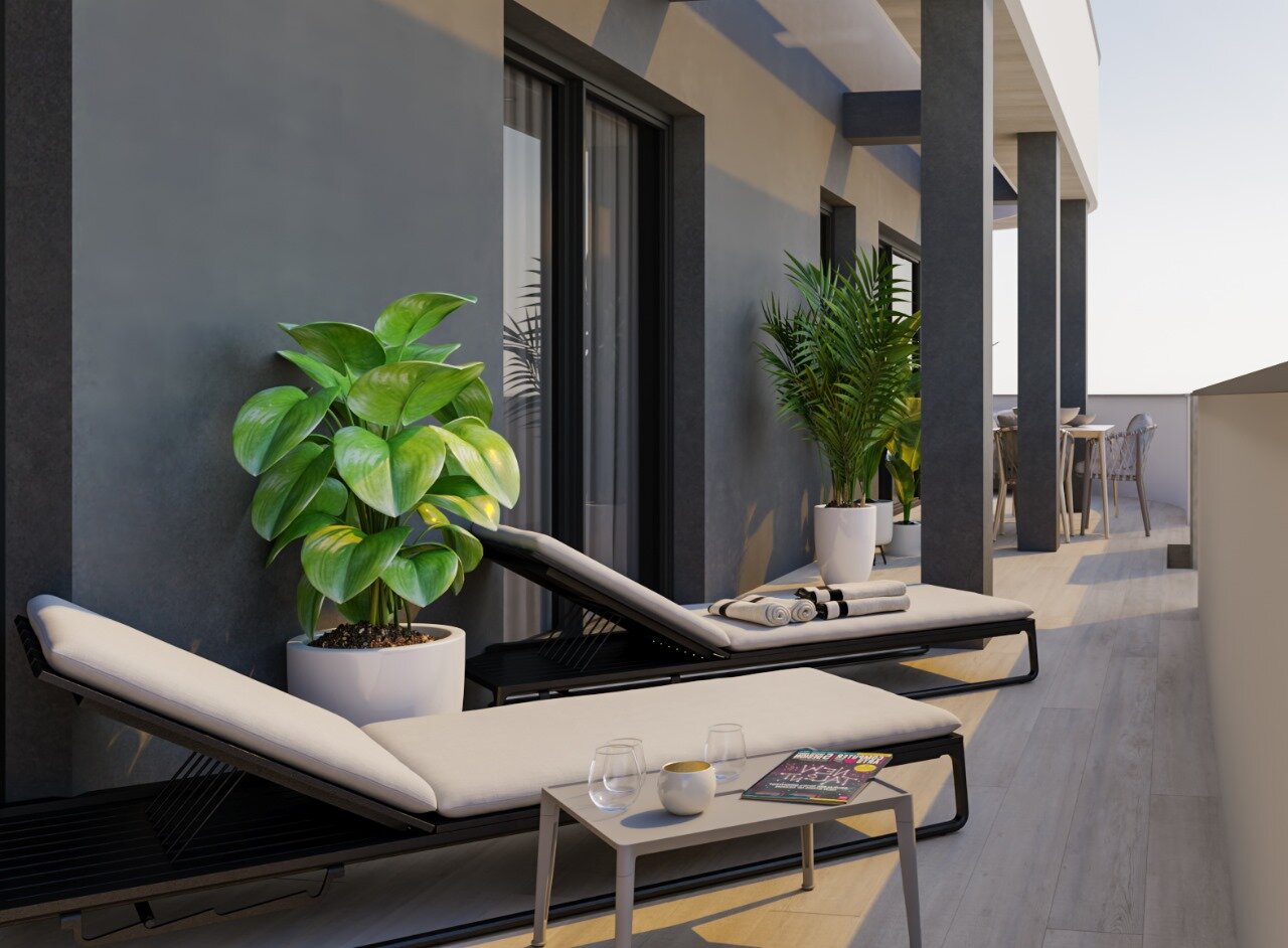 Edificio Soprano — Atico B terrace
