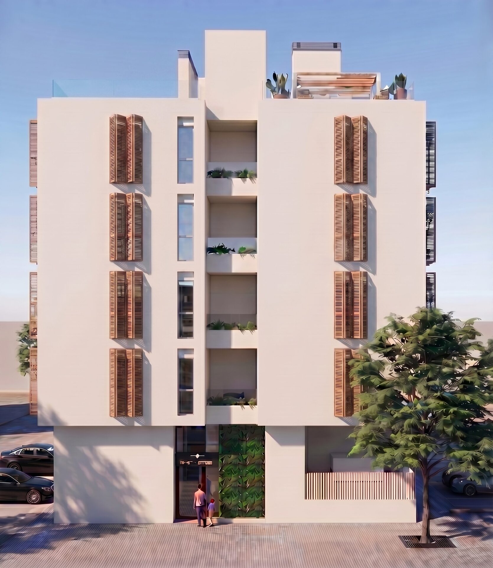 Karibe Heritage Suites — building exterior render