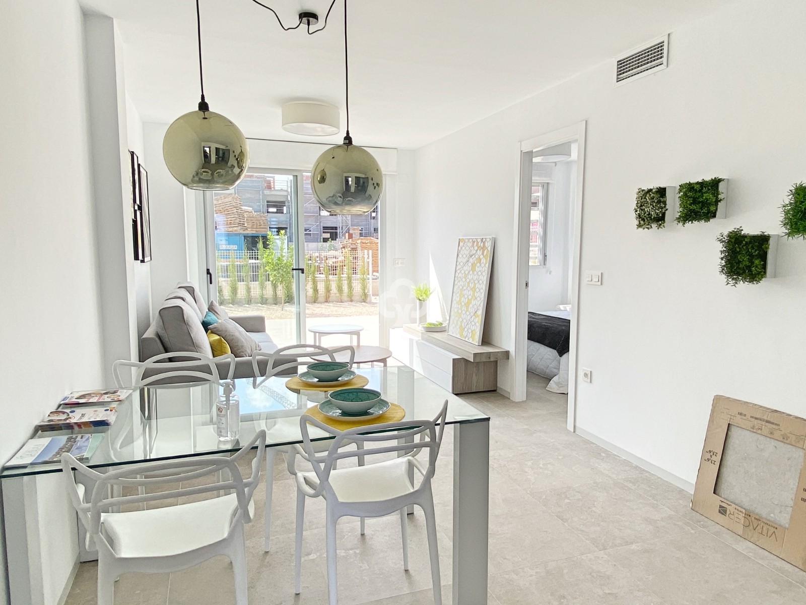 Living room with garden access