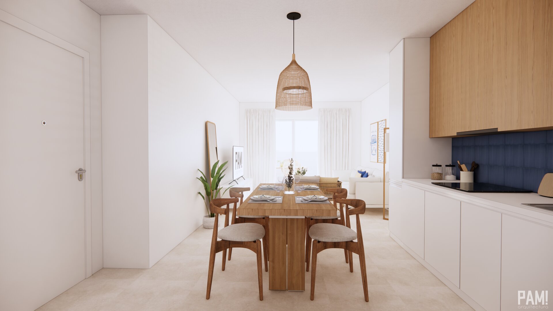 O-Porto Beach — kitchen view