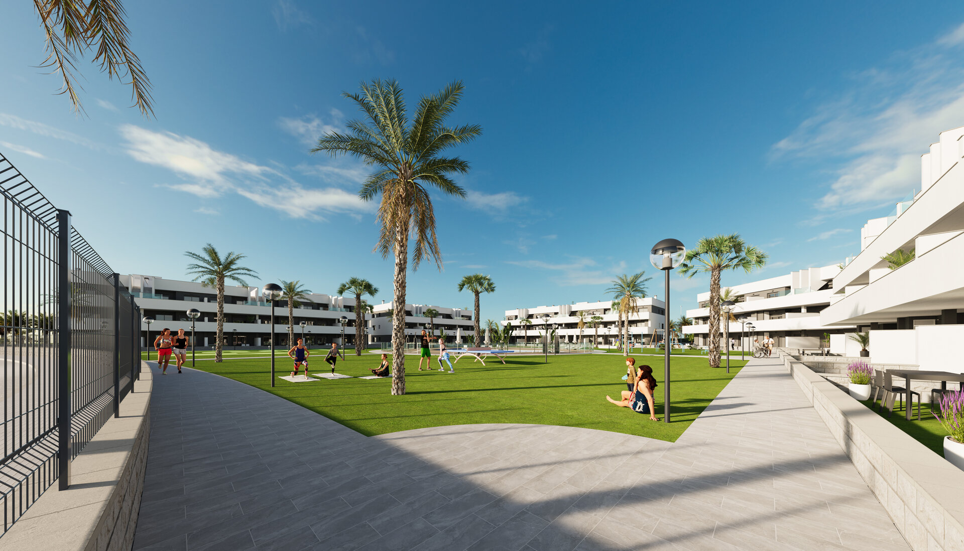 Oasis Laguna 2 — building exterior at dusk