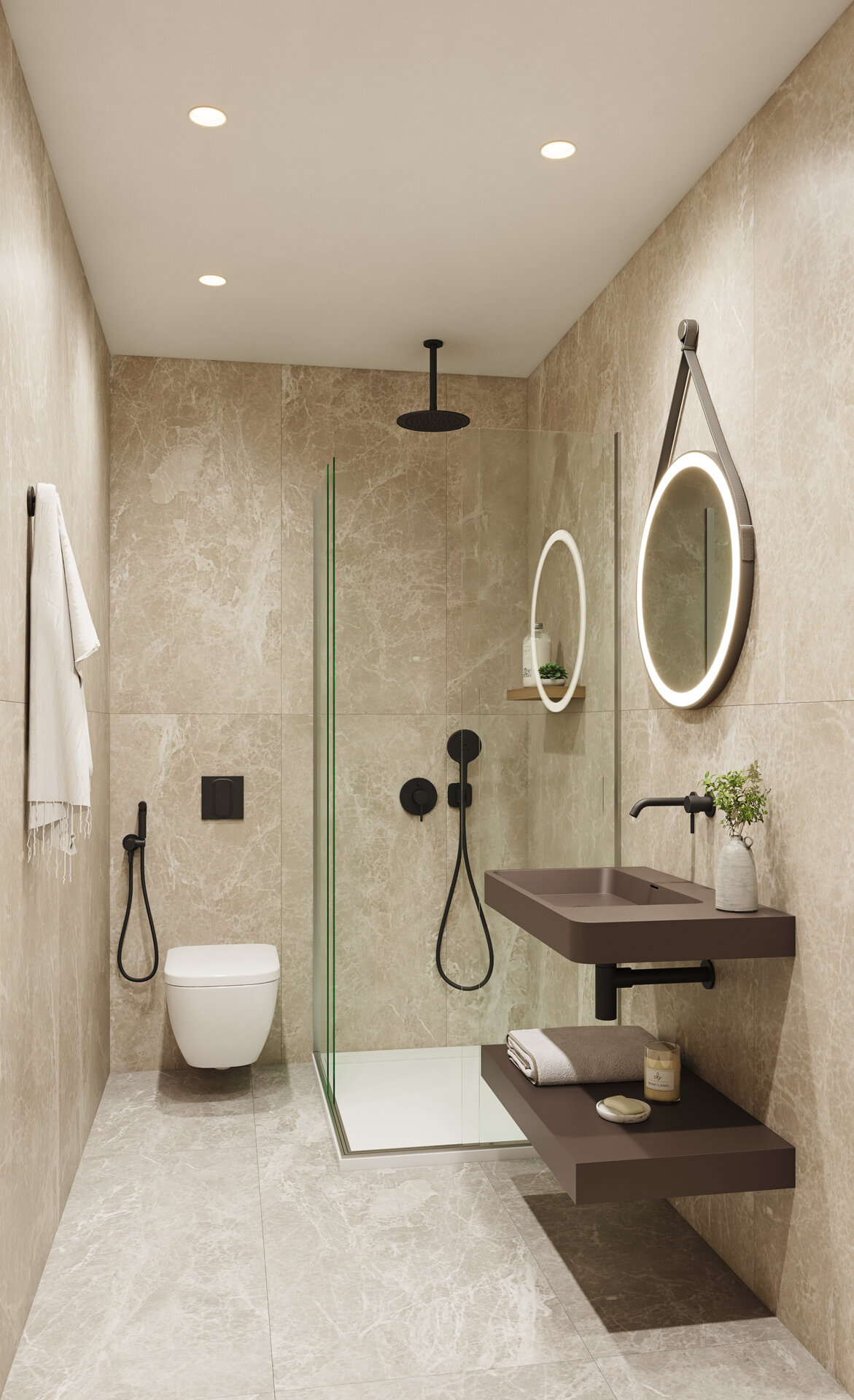Second bathroom