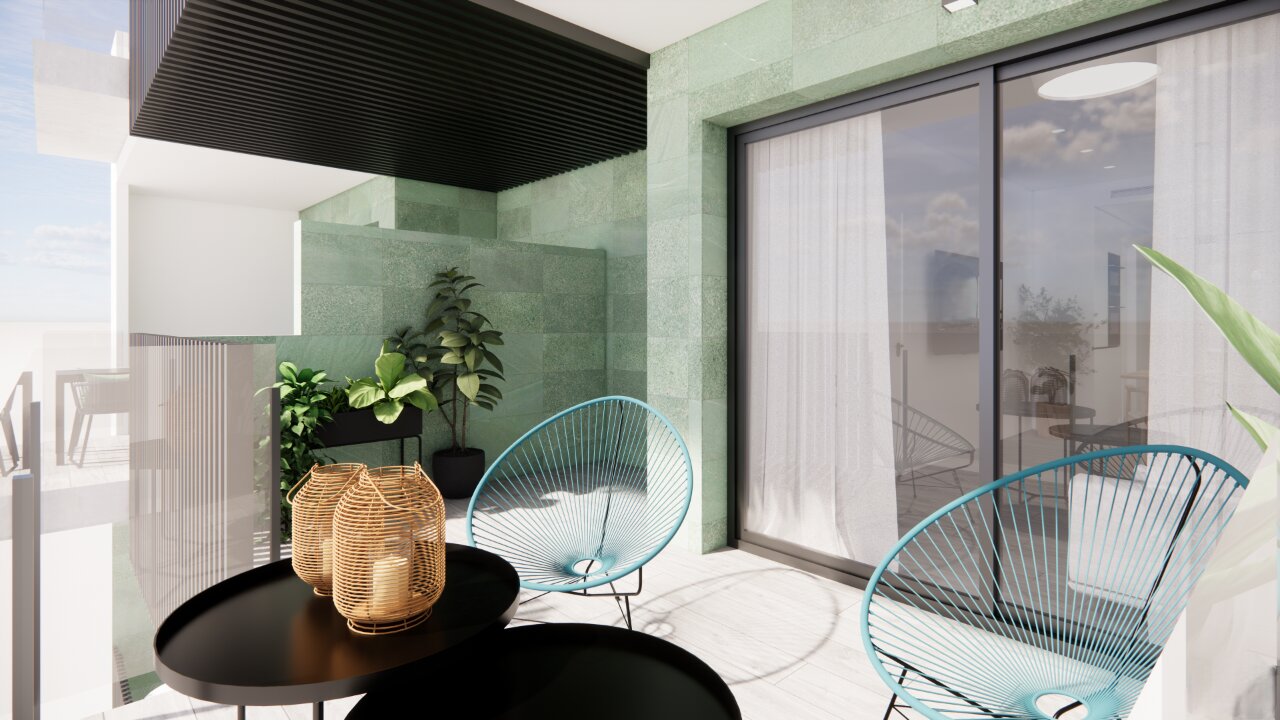 Sakura Beach — bathroom render