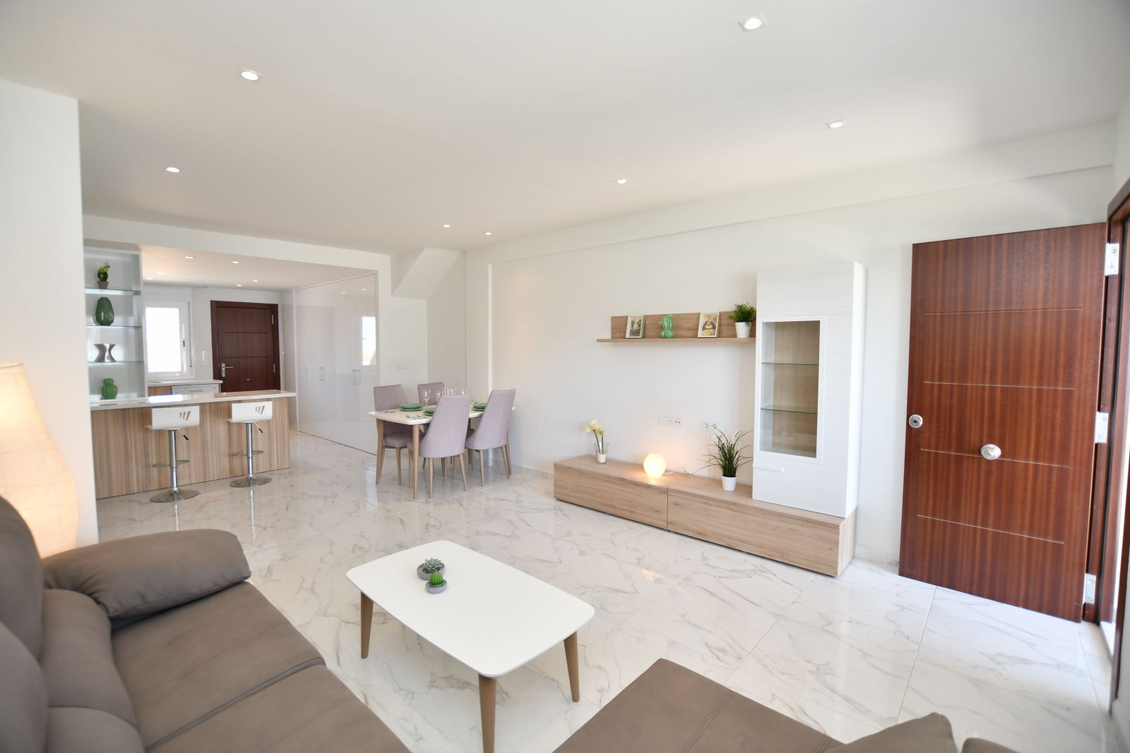Living room — TV wall unit