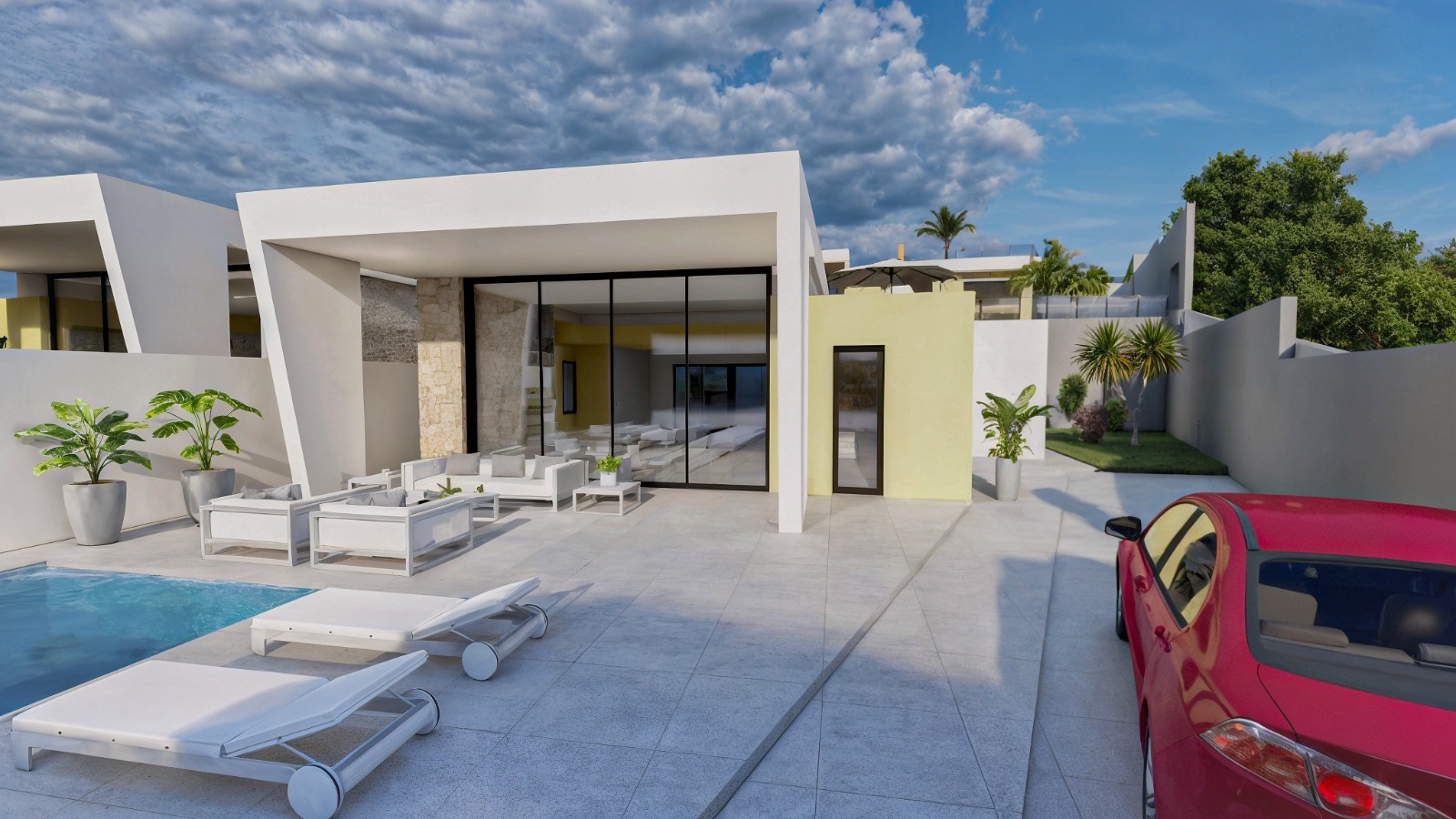 Villa 2 — pool terrace