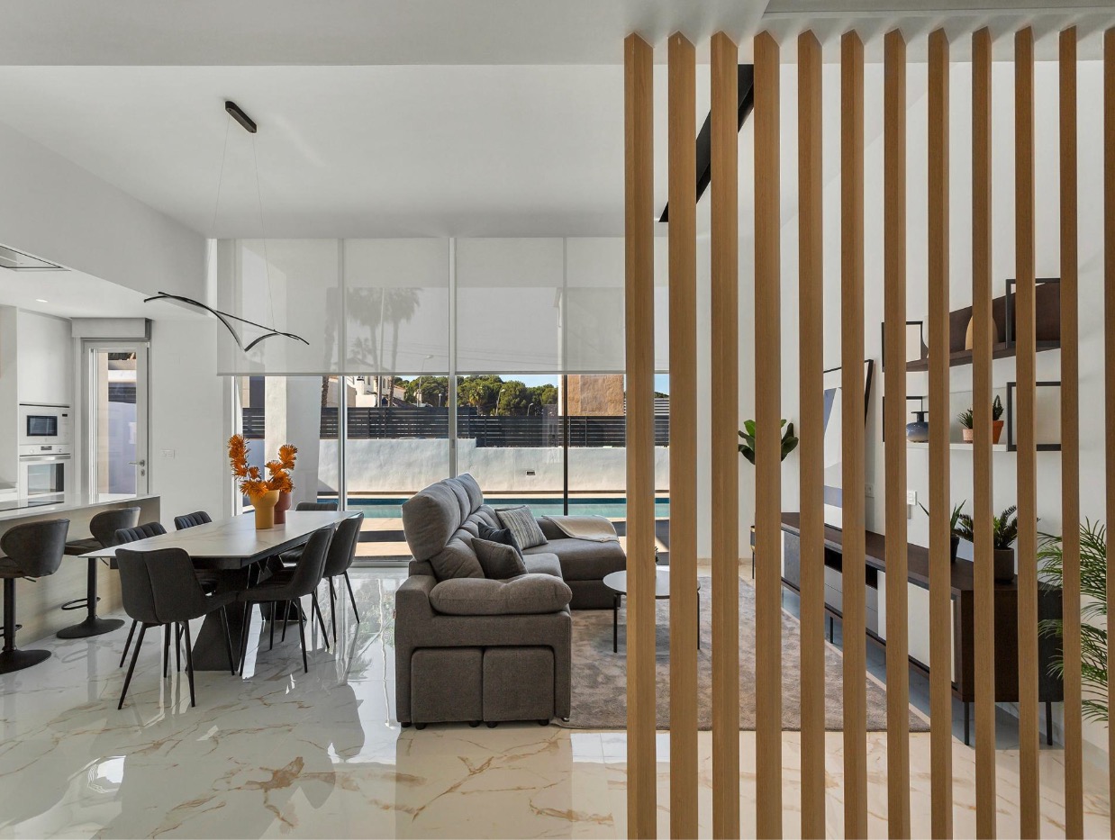 Dining — kitchen view