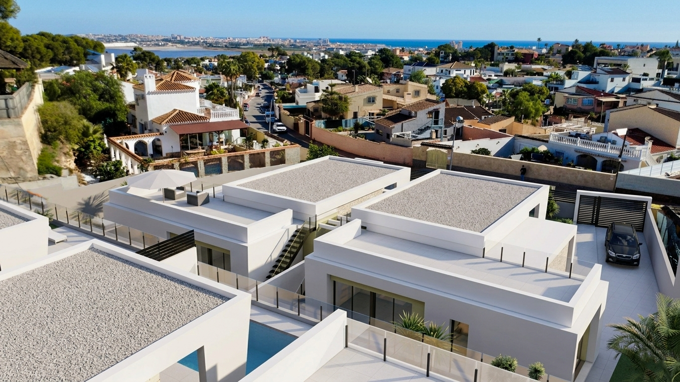 Terrace view — coastline panorama