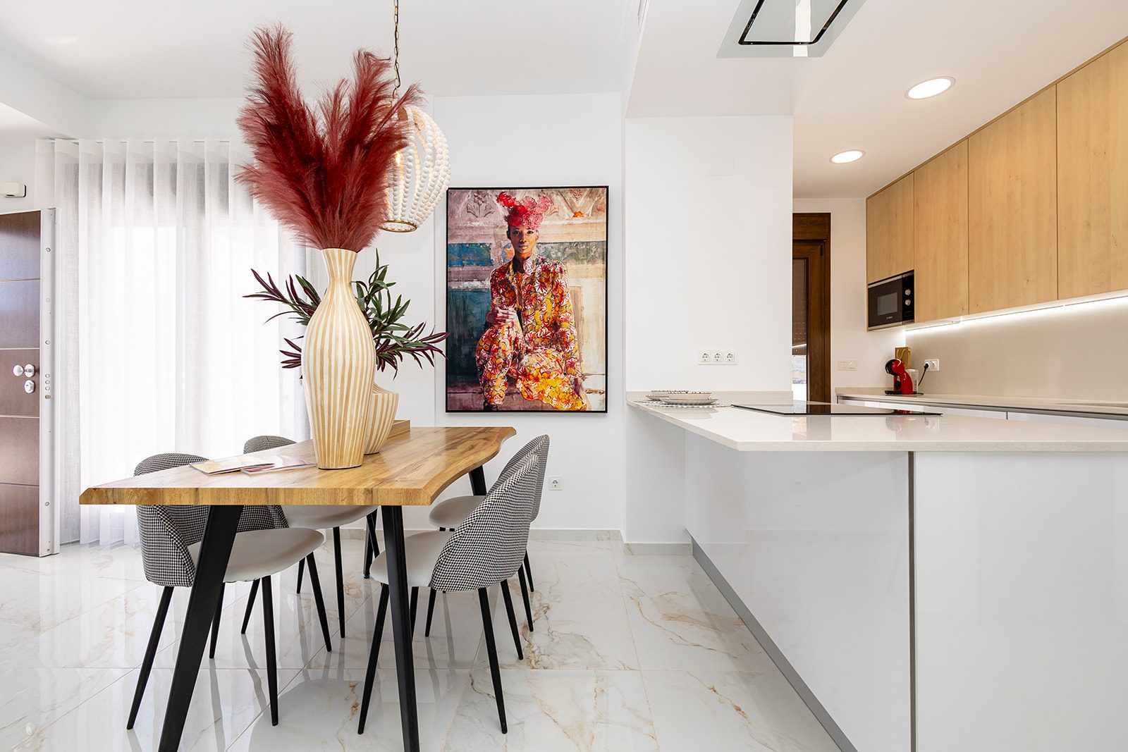 Living and dining