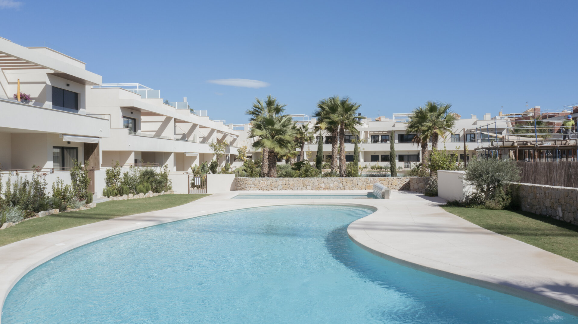 Villa Amalia Mediterranean Gardens — pool and central garden