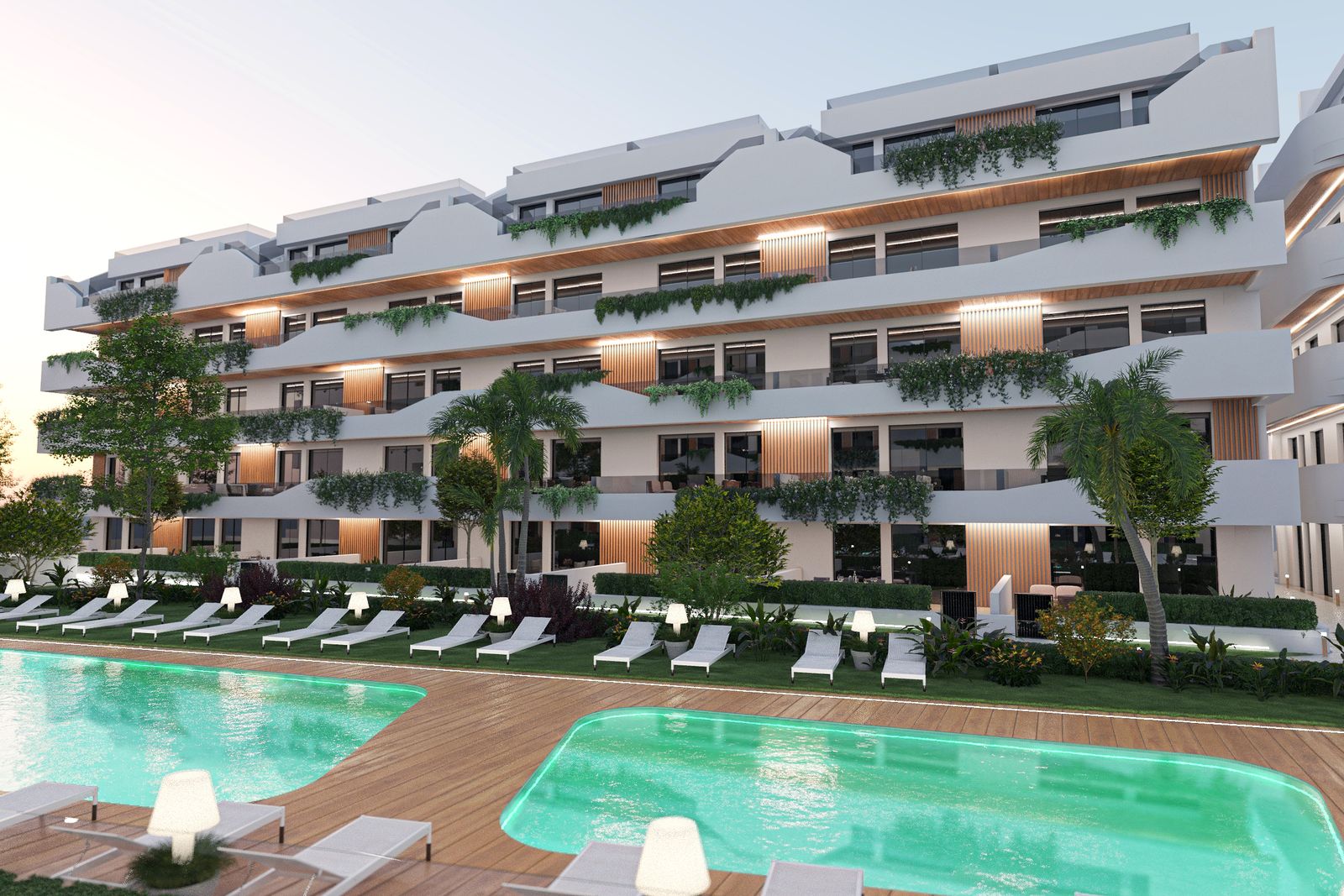 Villamar VII — modern apartments in San Javier