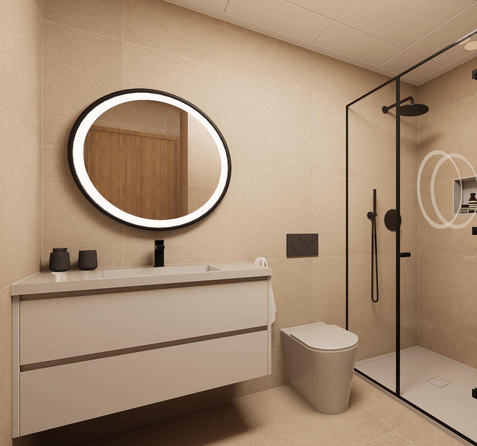 Master bathroom