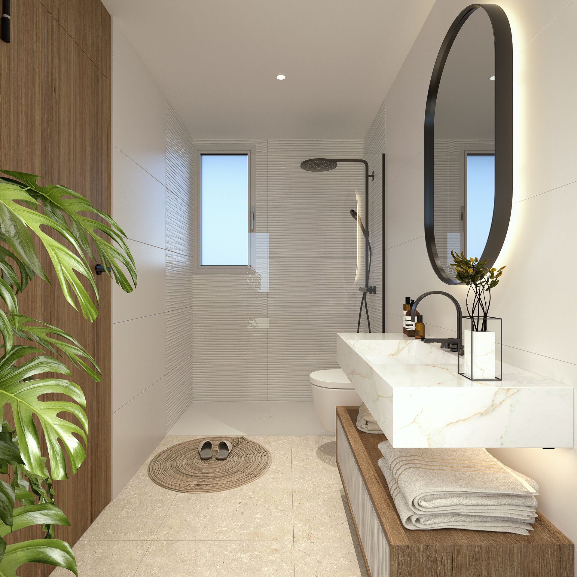 Vivalife Beach — bathroom render