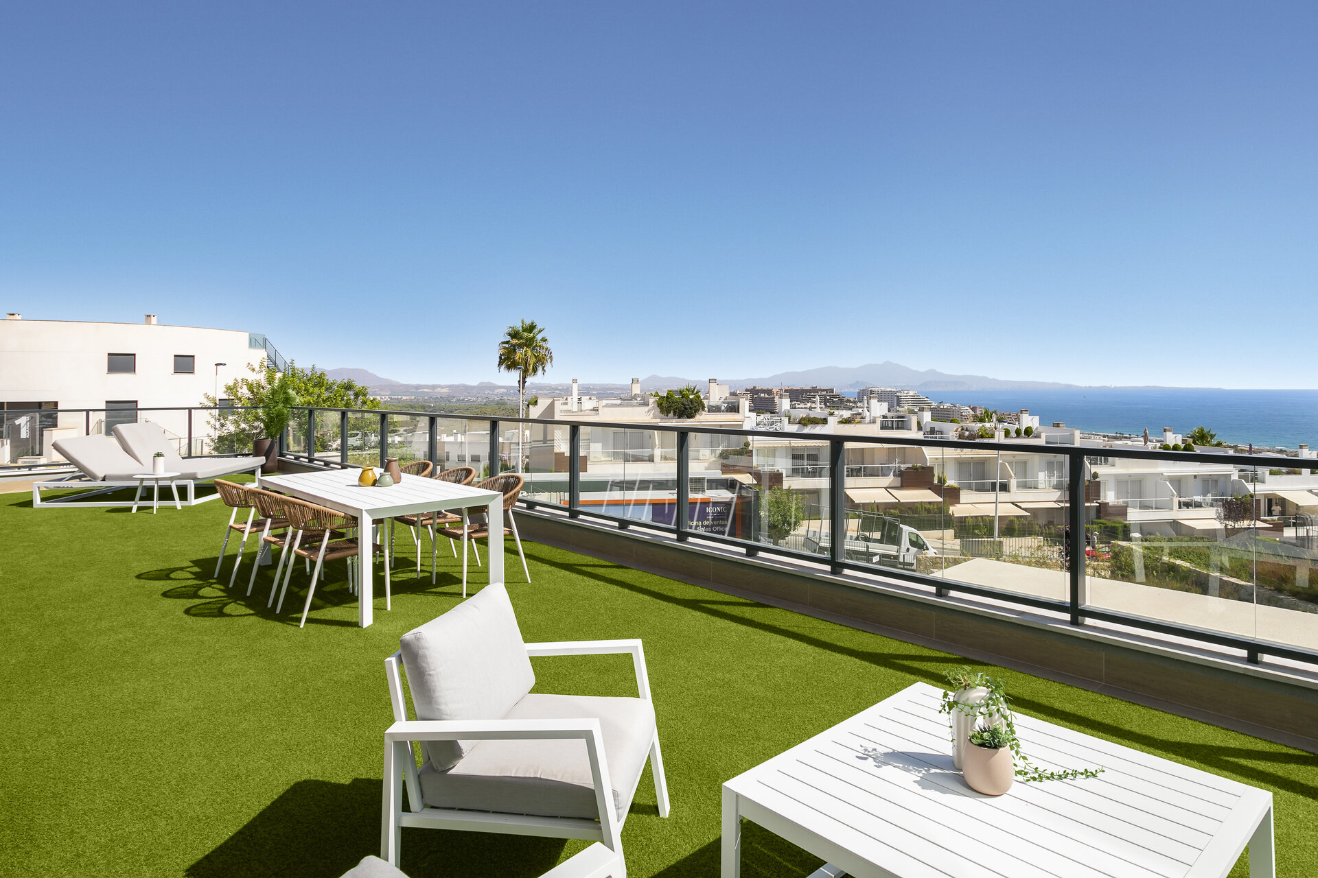 Iconic — terrace view