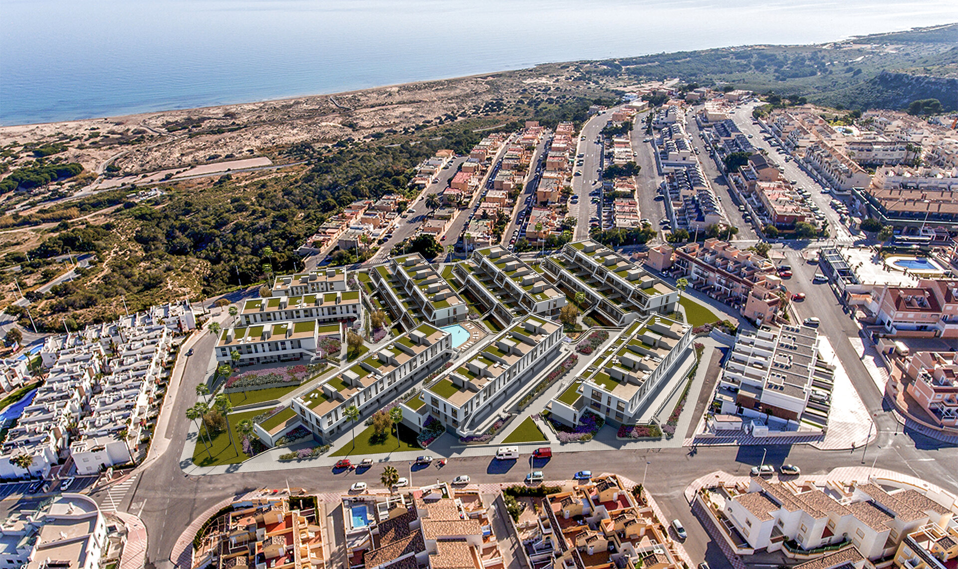 Iconic — panoramic view of Gran Alacant