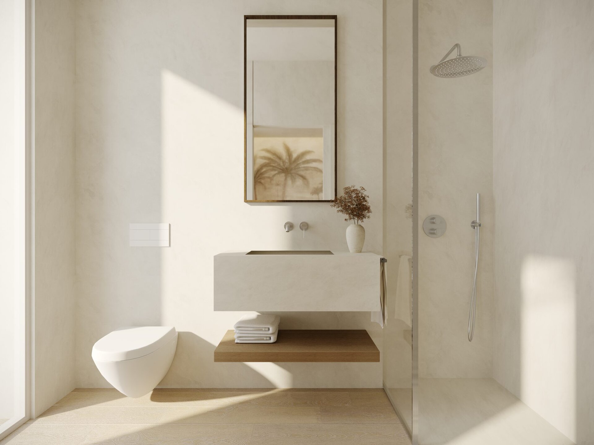 Karibe Heritage Suites — bathroom render
