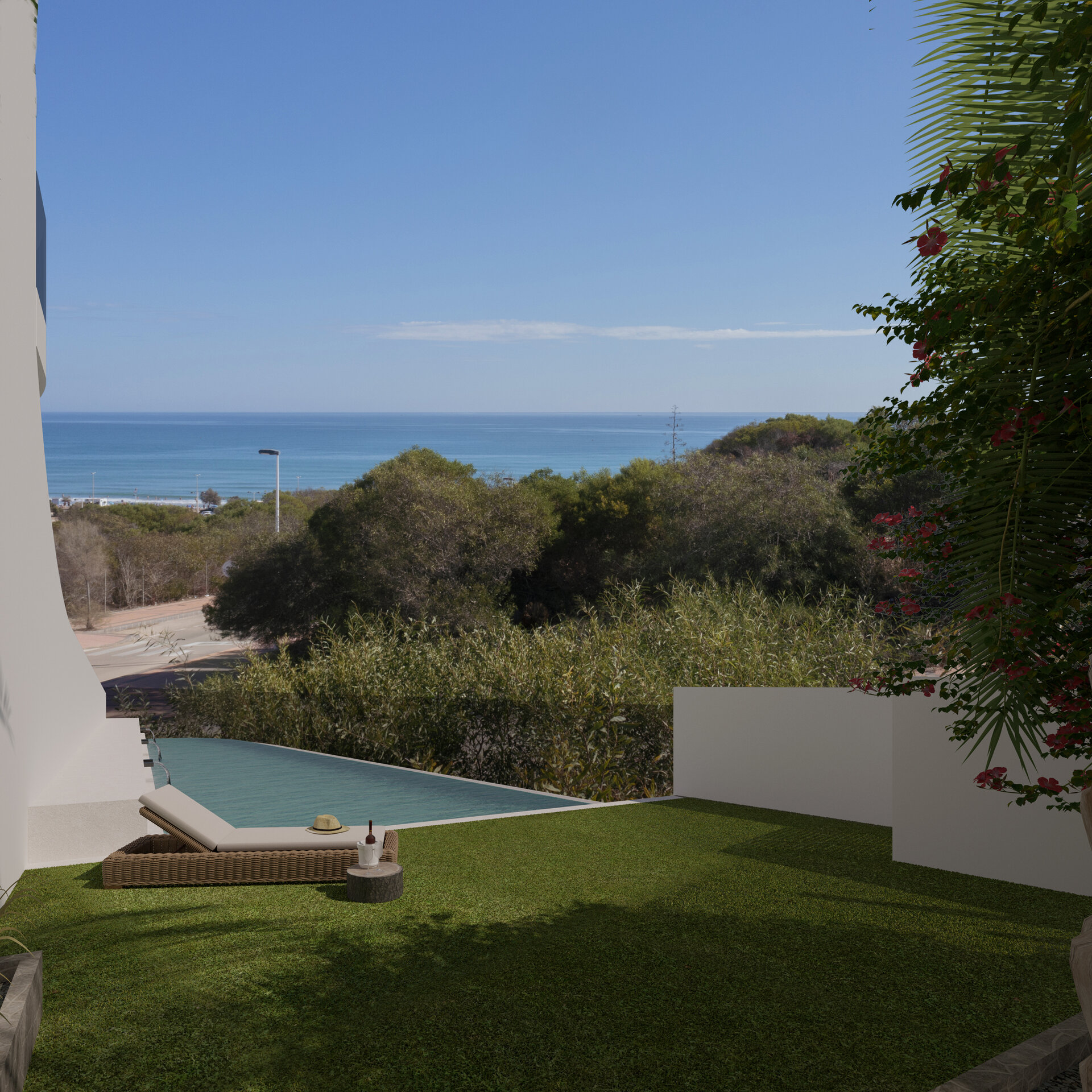 La Manguilla Sea Views — communal pool