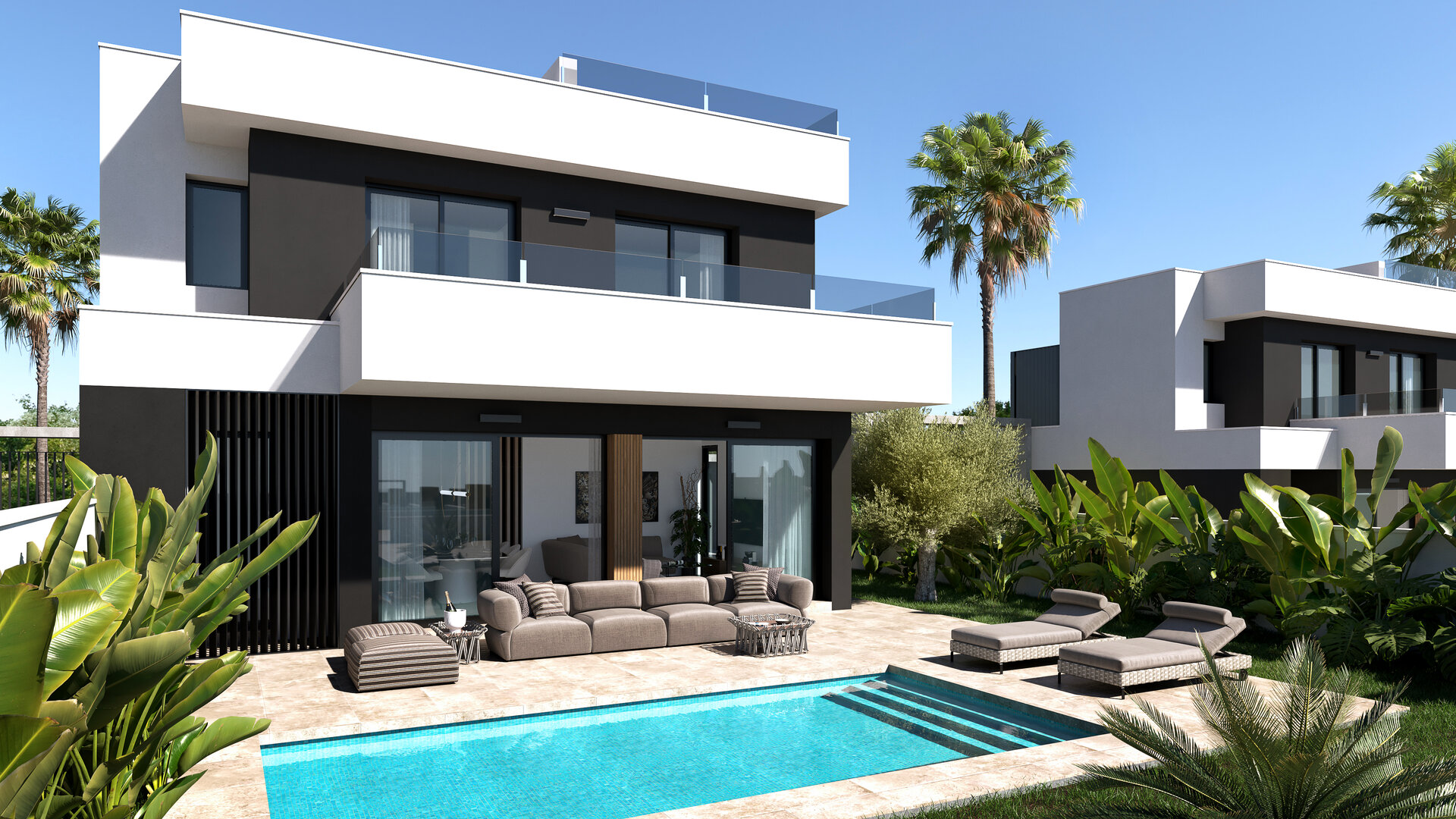 Lo Marabú Villas — two-storey Vega model villa