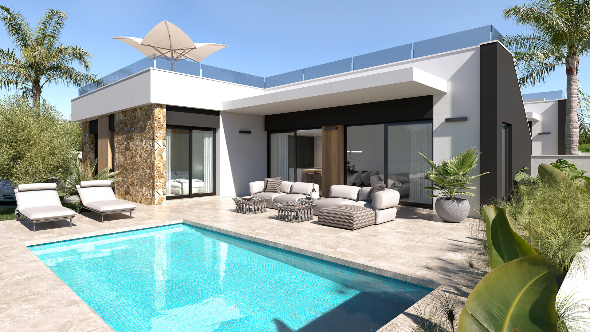 Lo Marabú Villas — living and dining