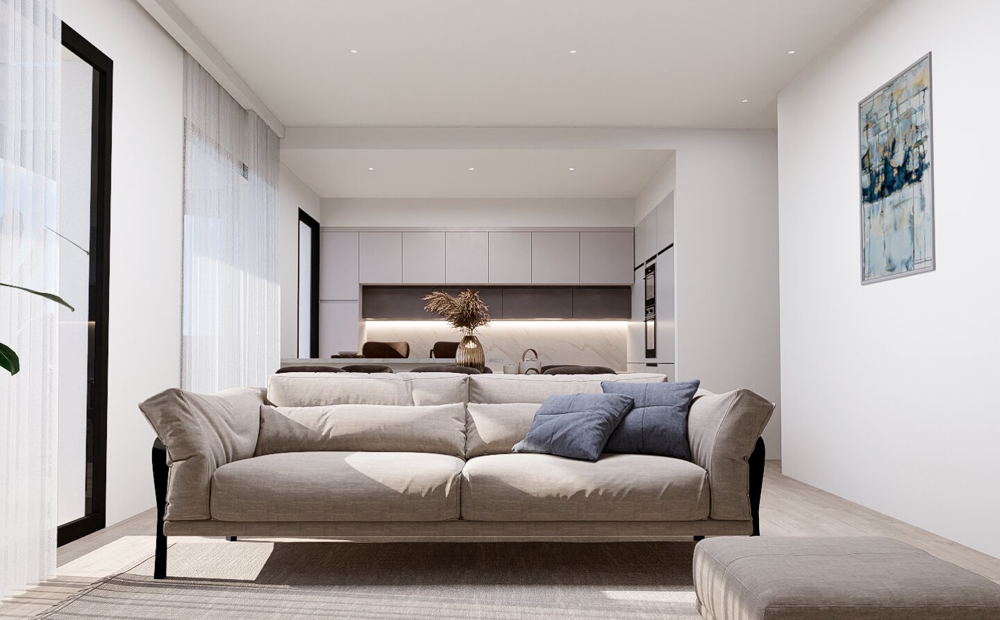 Living room render