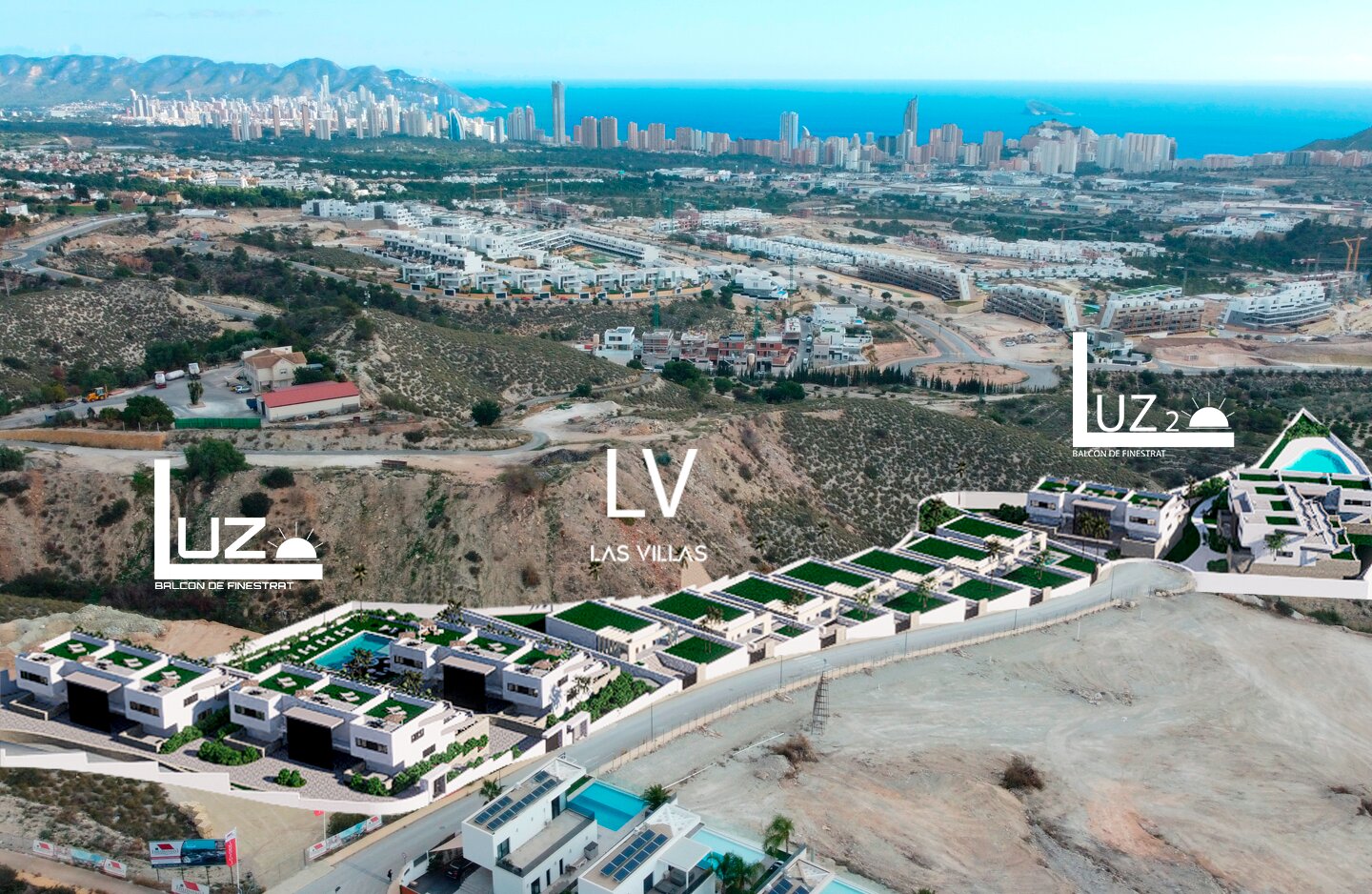 Luz 2 — Benidorm skyline and sea views