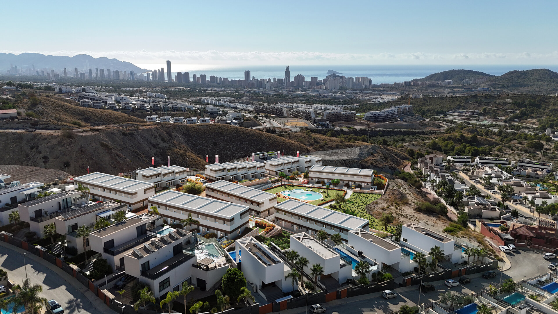 Nature — views over Benidorm