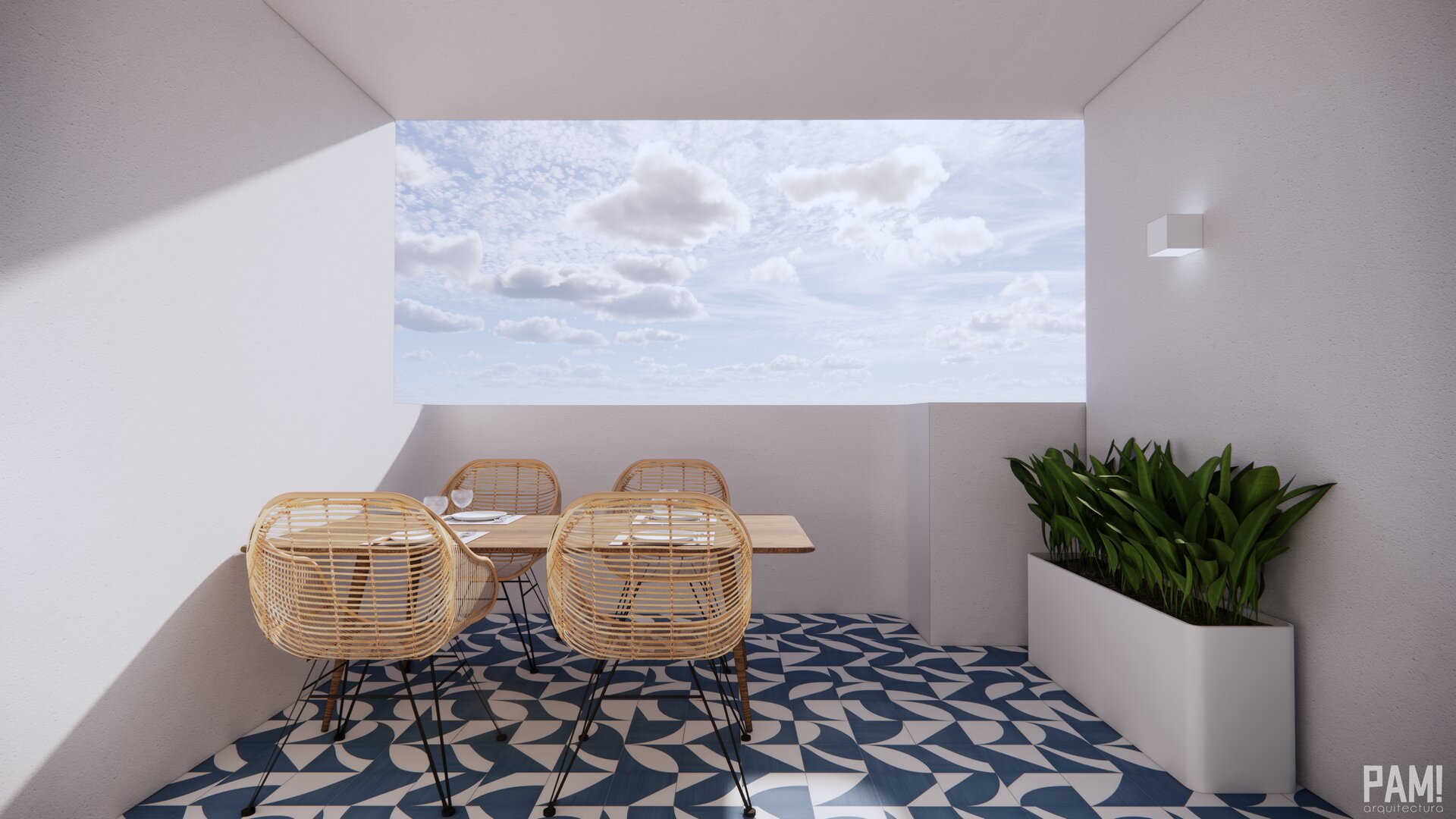 O-Porto Beach — bathroom render