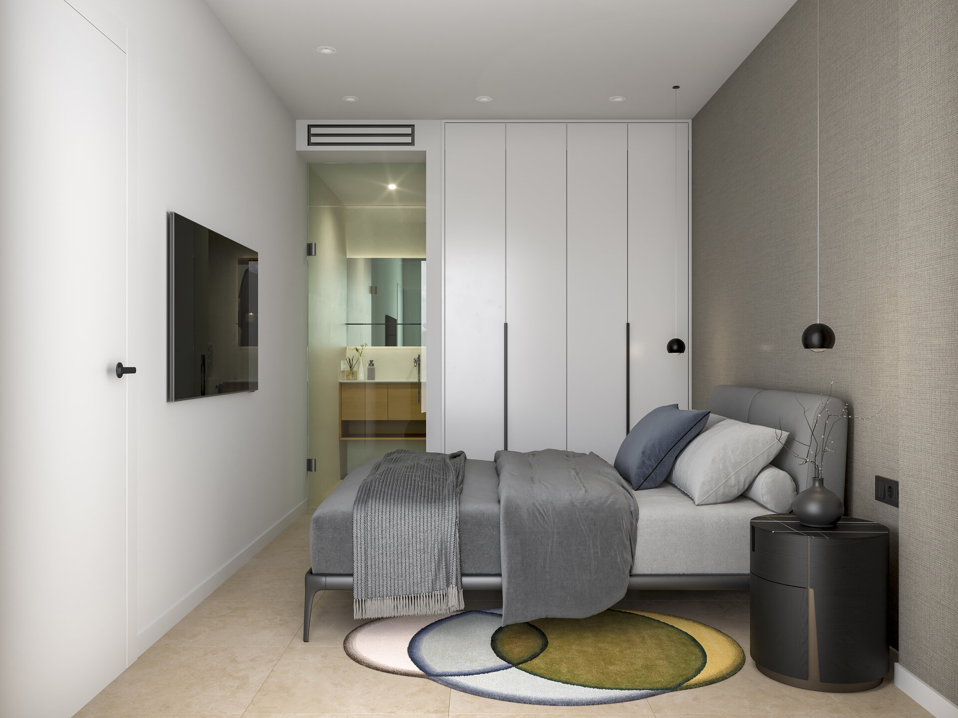 Pinet Beach II — bedroom render