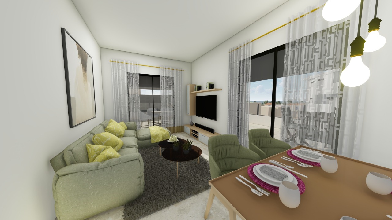 Living room render
